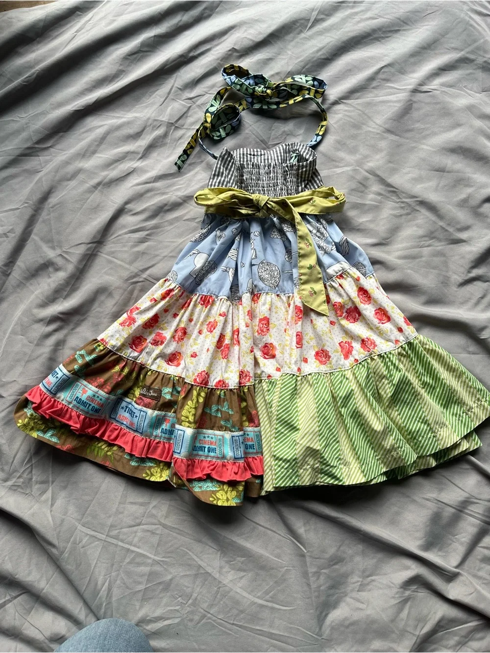Matilda Jane Raffle Ticket Ellie Tiered Girls Dress